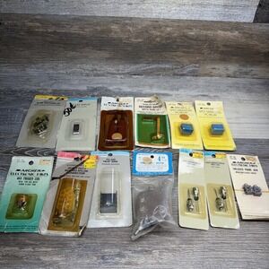 Lot of 13 Vintage ARCHER RADIO SHACK Electronic Parts Original packages NOS